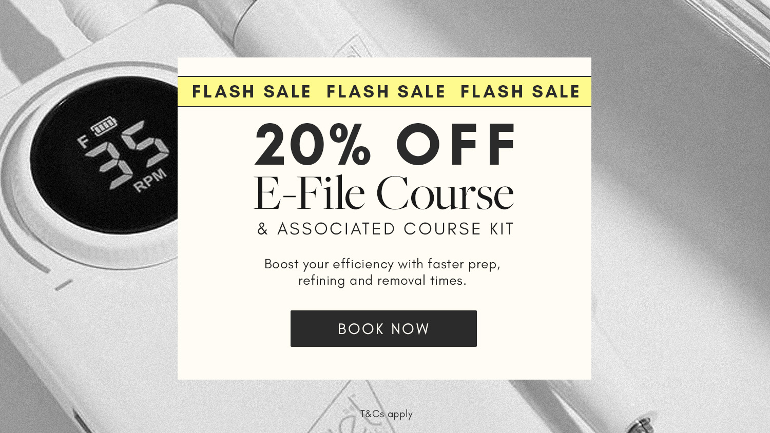 Flash sale